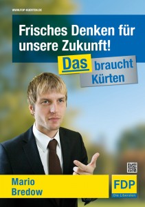 FDP Plakat A1 - Bredow