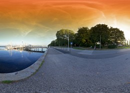Panorama Kiel Hafen 1