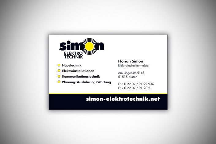 Simon Elektro Magnetschild